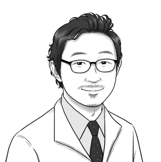 銀座一丁目クリニック 院長 加藤淳医師のイラスト