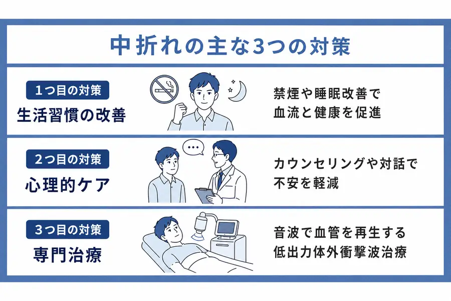 中折れの3つの対策